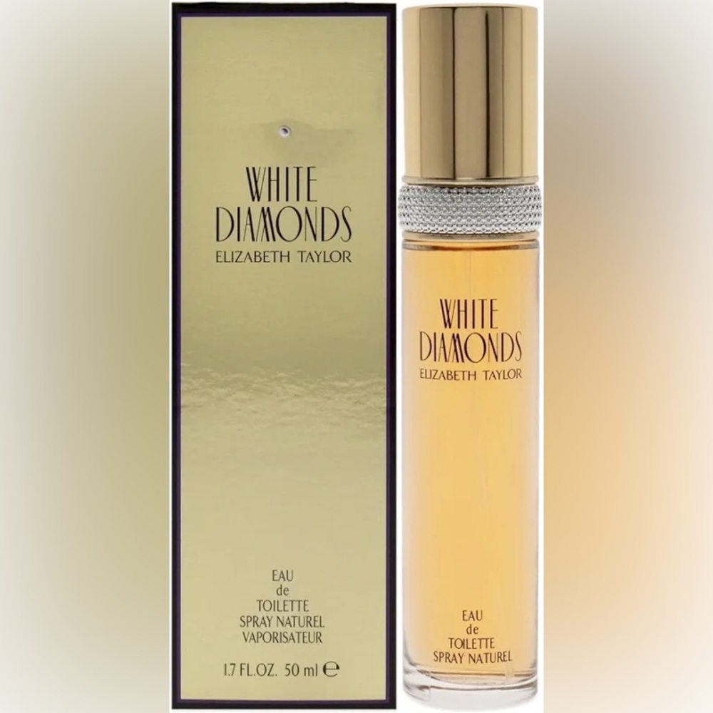 NIB! White Diamonds Eu de Toilette Elizabeth Taylor. 1.7oz. Original Wrapping.